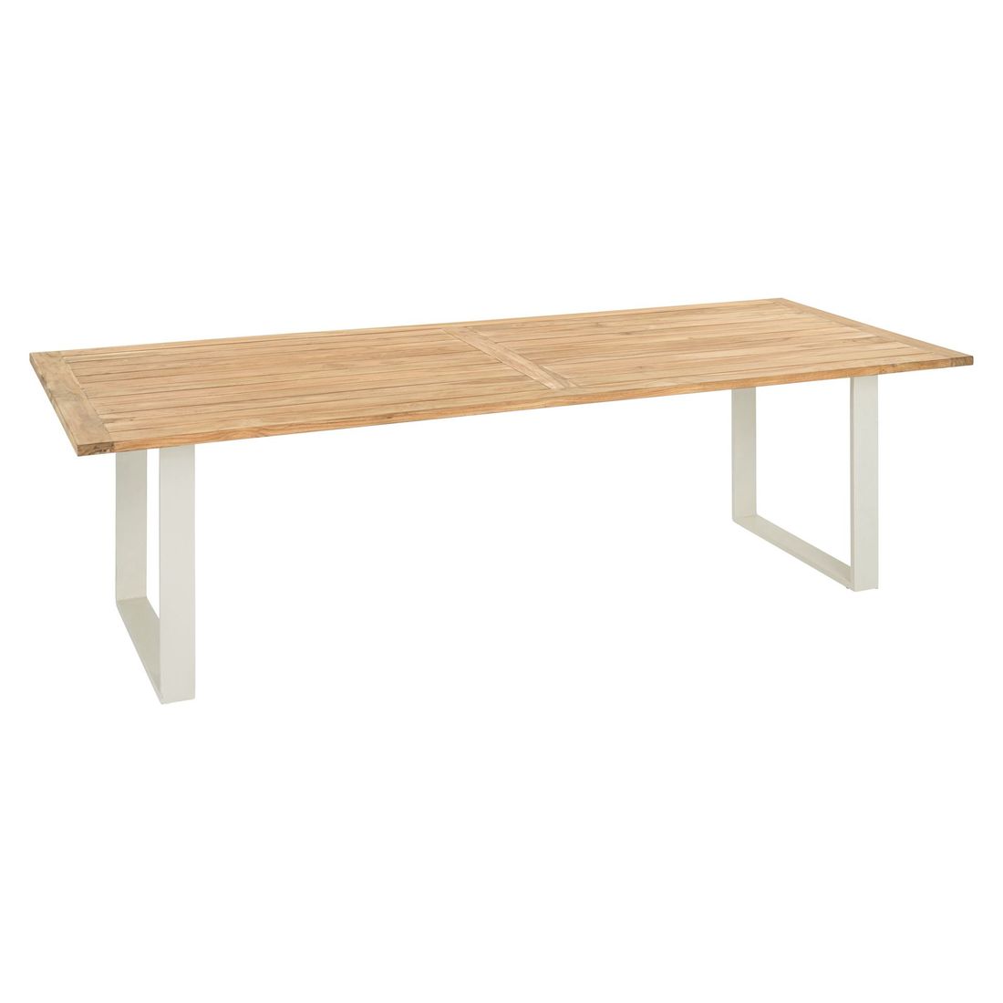 Hagemøbelsett Condor 6 plasser teak aluminium nærbilde av pute