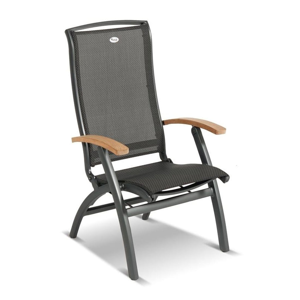 Hagemøbelsett Da Vinci 6 plasser aluminium bakside
