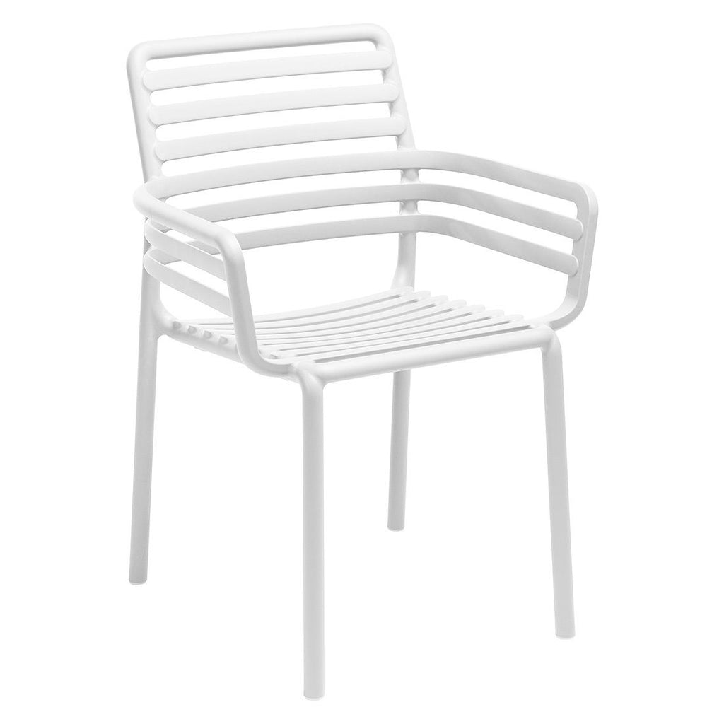Hagemøbelsett Doga 6 plasser, aluminium 140/210x85 cm - Nardi