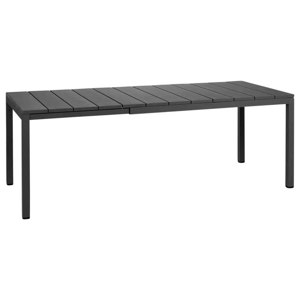 Hagemøbelsett Doga 6 plasser, aluminium 140/210x85 cm - Nardi