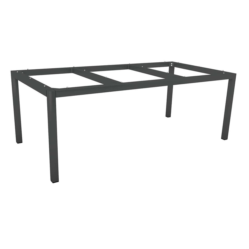 Nærbilde av Textilene sitteflate på Hagemøbelsett Evoee aluminium/Silverstar 200x100cm 6 plasser