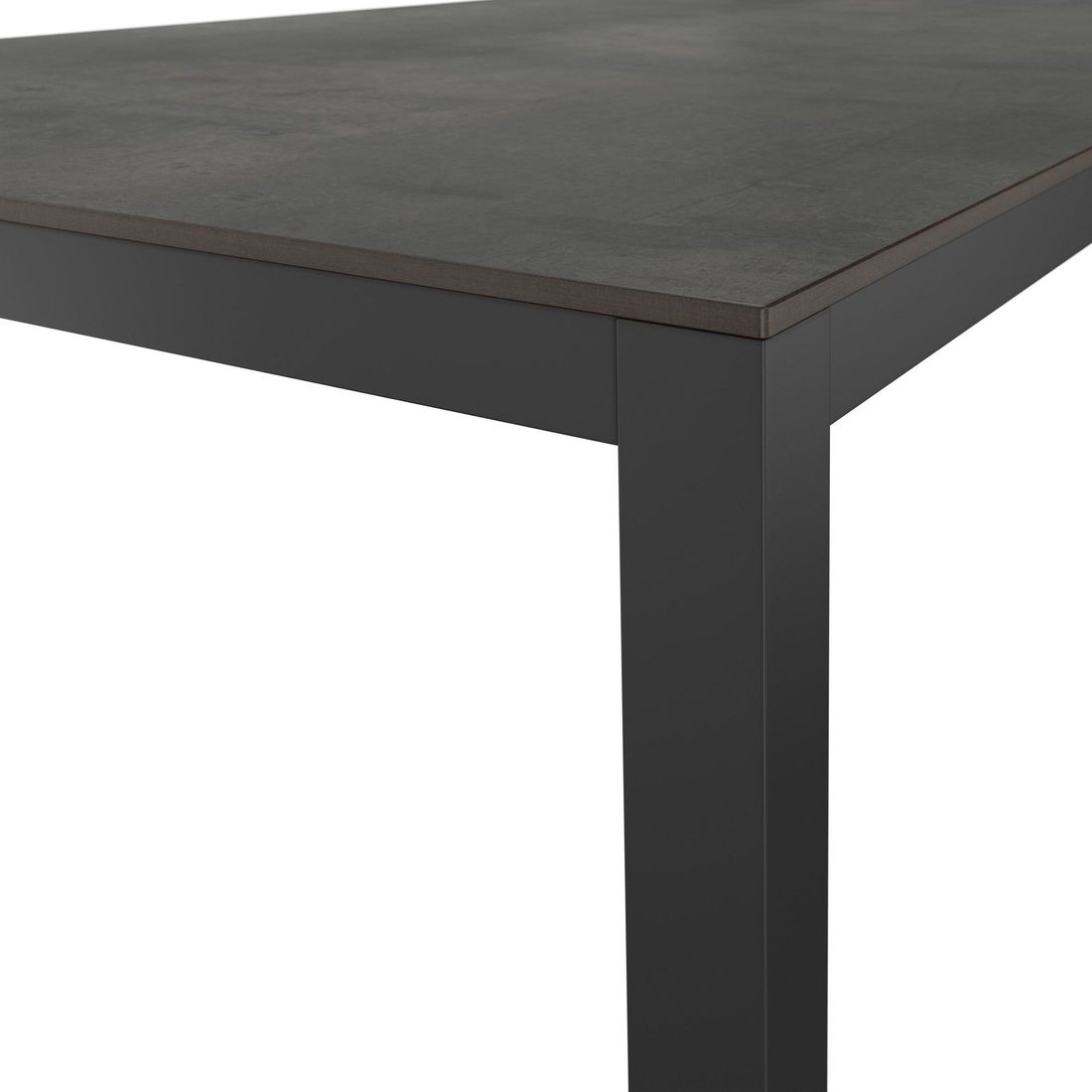 Hagemøbelsett Florenz 6 plasser aluminium HPL sitteflate tekstilene