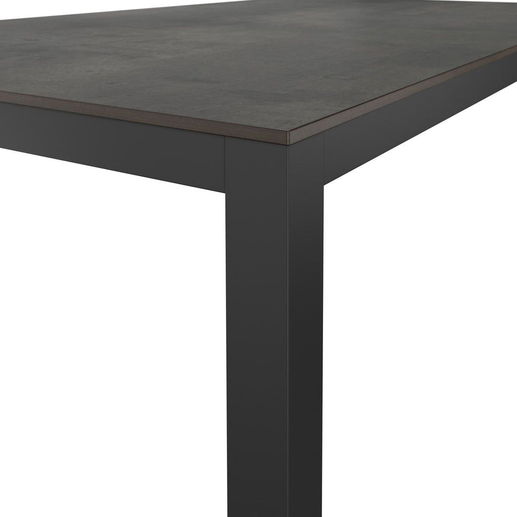 Nærbilde av stol i Hagemøbelsett Fly 4 plasser aluminium HPL 160x90 cm - Zebra