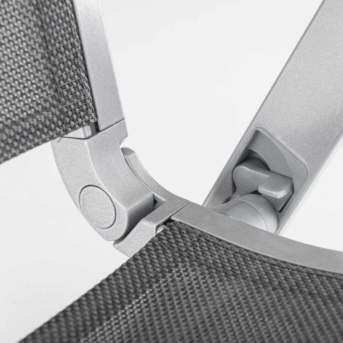Hagemøbelsett Forma II 4 plasser aluminium bord og stoler