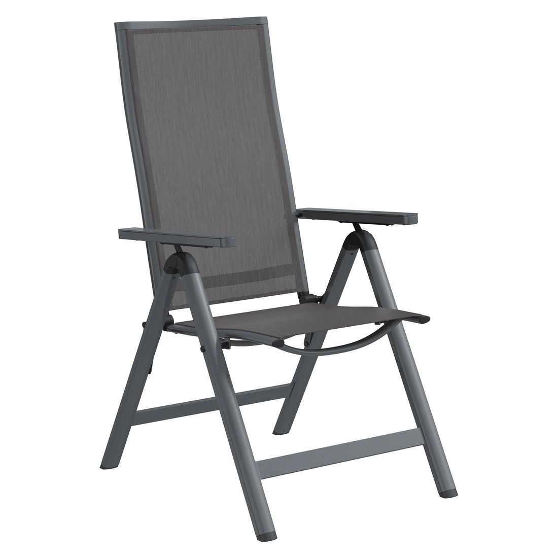 Hagemøbelsett Jacob 4 plasser aluminium HPL 160x90 cm - OUTLIV.