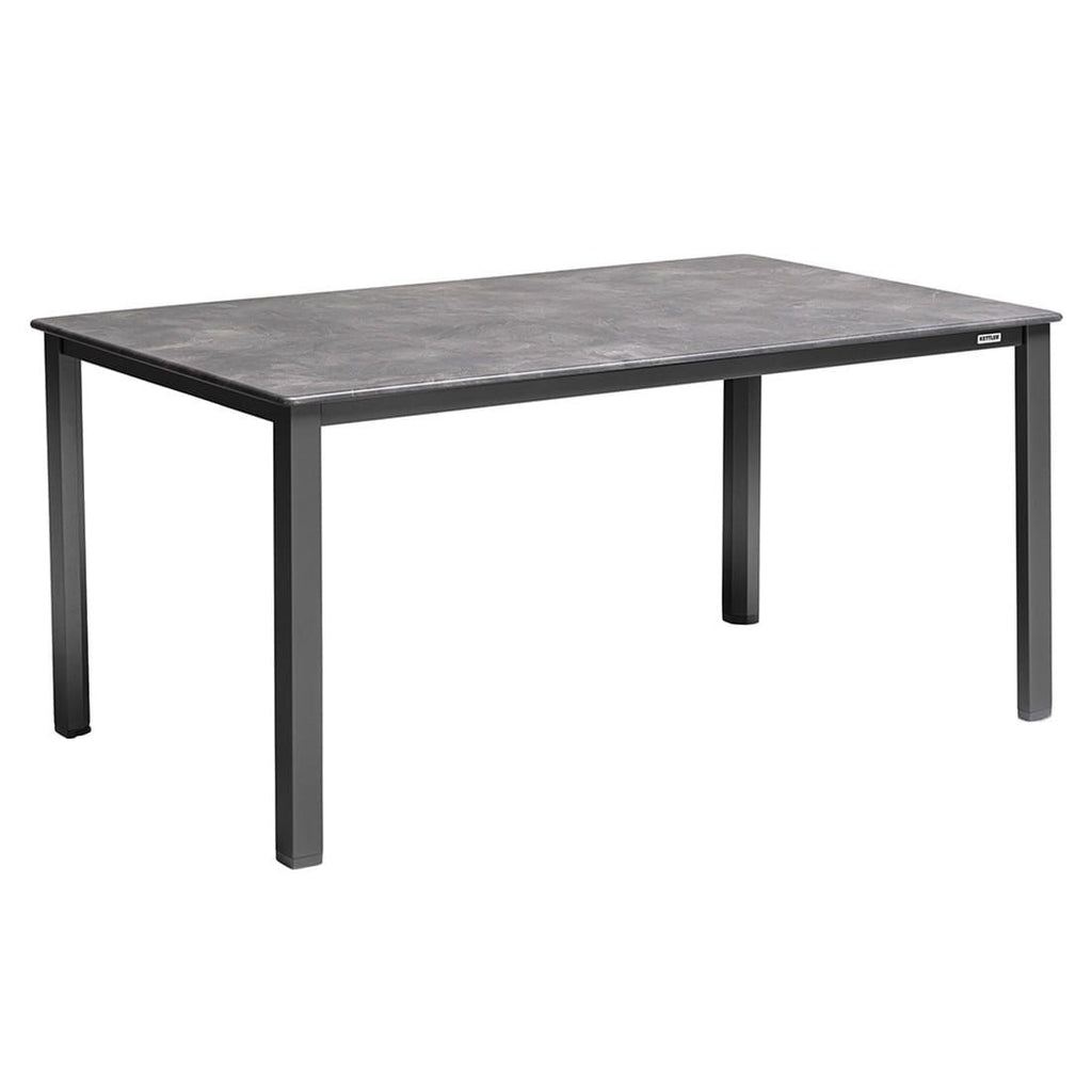 Hagemøbelsett Julia/Cubic 4 plasser aluminium bakside