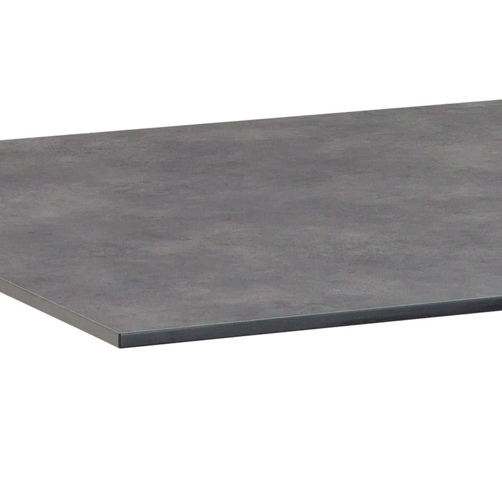 Hagemøbelsett Julia Cubic 4 plasser aluminium HPL med antrasitt ramme