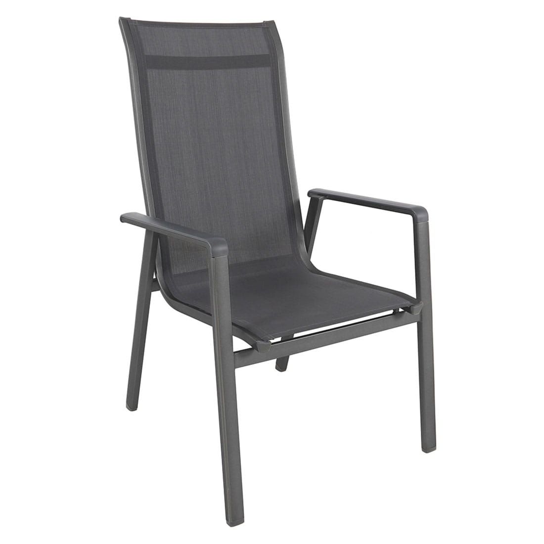 Hagemøbelsett Kedline 6 plasser aluminium bakside