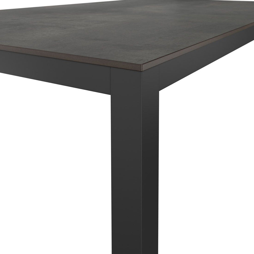 Hagemøbelsett Kobe 4 plasser aluminium/HPL 160x90 cm - OUTLIV.