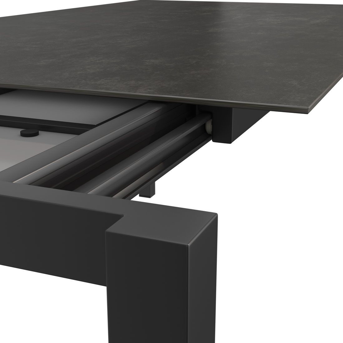 Hagemøbelsett Kobe 4 plasser uttrekkbart keramikk 160-267x91 cm - OUTLIV.