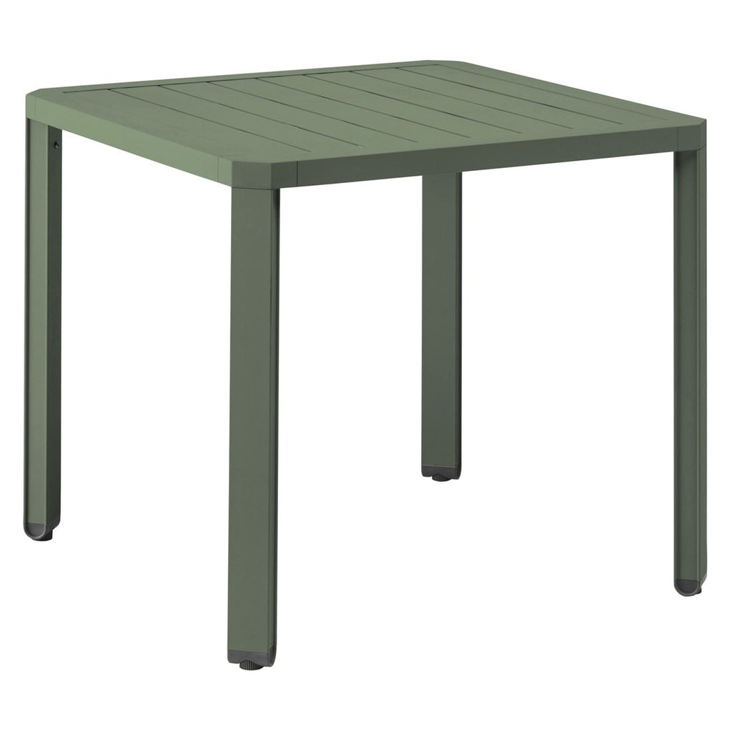 Montert Hagemøbelsett Latitude 4 plasser aluminium på terrasse