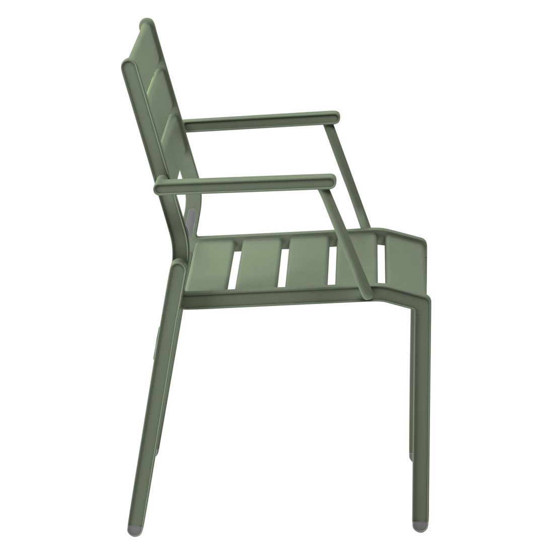 Hagemøbelsett Latitude 4 plasser aluminium 78x78 cm - Kettler