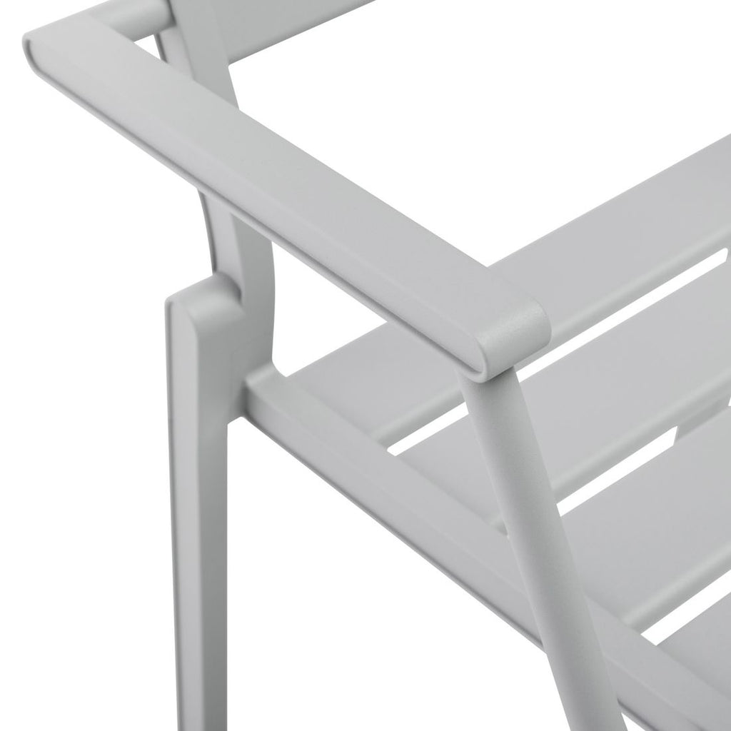 Hagemøbelsett Latitude 4 plasser med puter, aluminium 78x78 cm - Kettler
