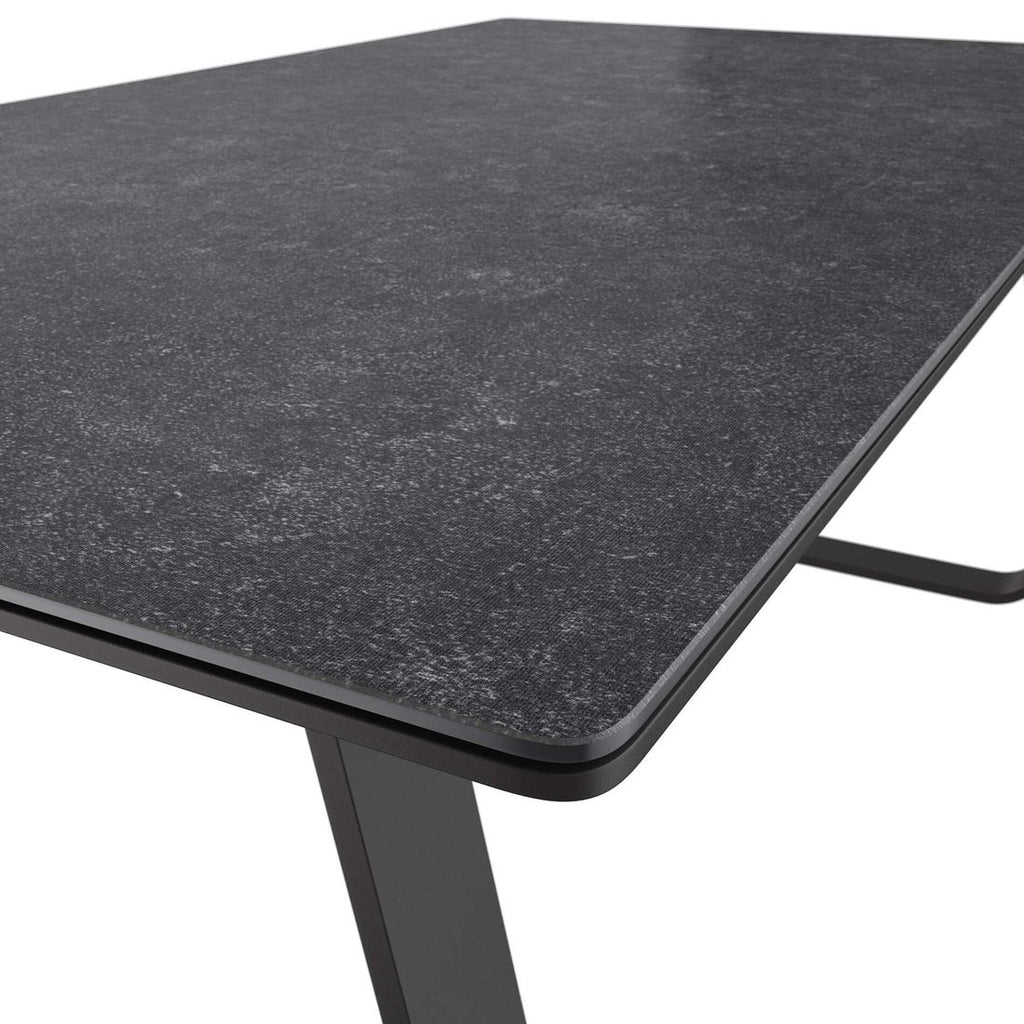 Hagemøbelsett Lena 4 plasser aluminium tau bordben i metall