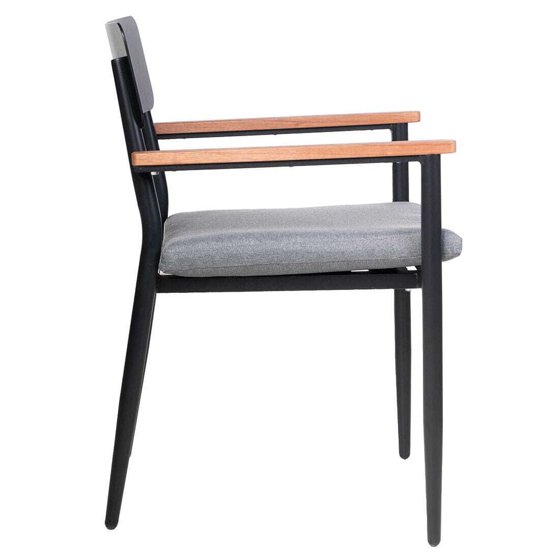Hagemøbelsett Lorenzo 4 plasser aluminium 160x90 cm - OUTLIV.