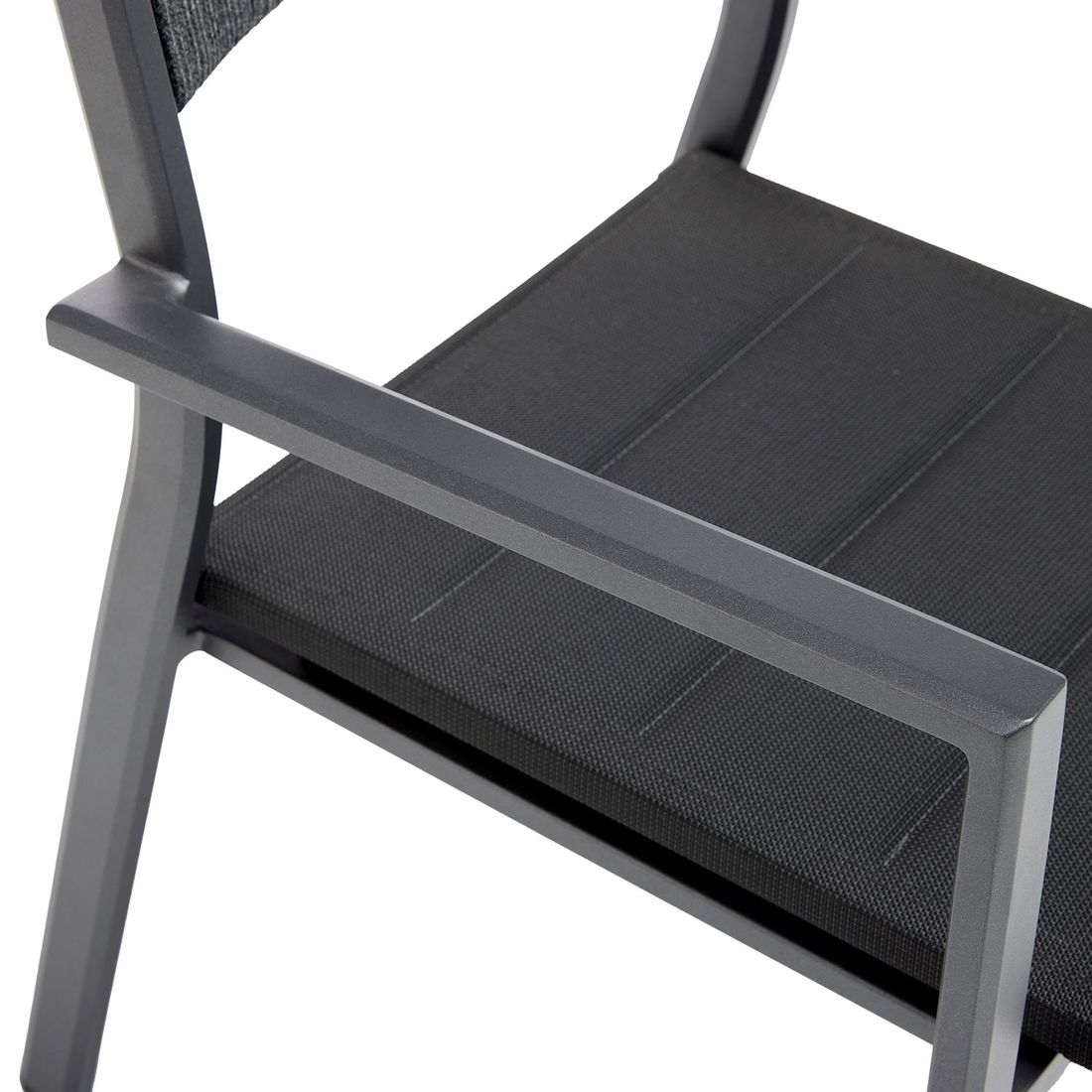 Hagemøbelsett Lugano 4 plasser aluminium 160x95 cm - Kettler