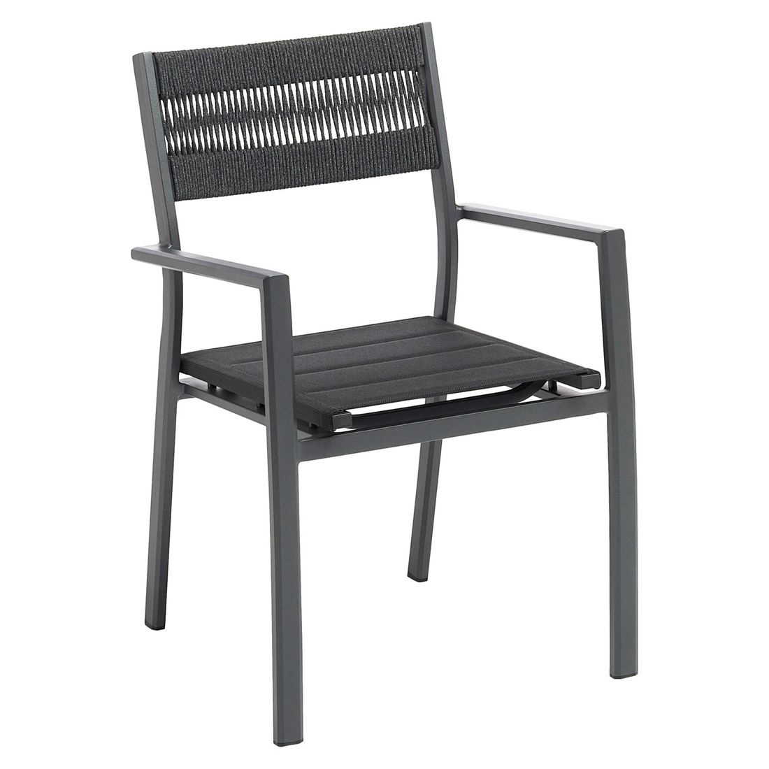 Hagemøbelsett Lugano 4 plasser aluminium 160x95 cm - Kettler
