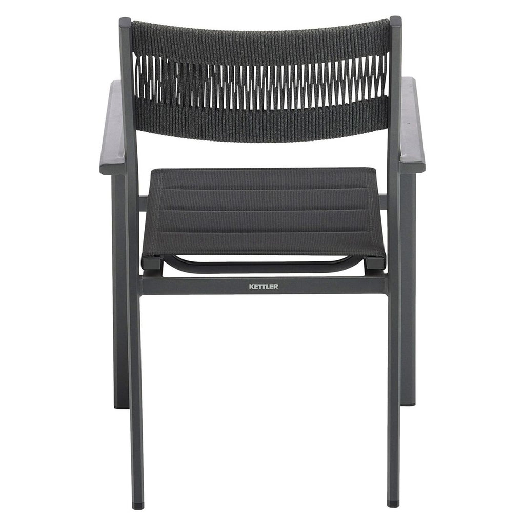 Hagemøbelsett Lugano 4 plasser aluminium 160x95 cm - Kettler