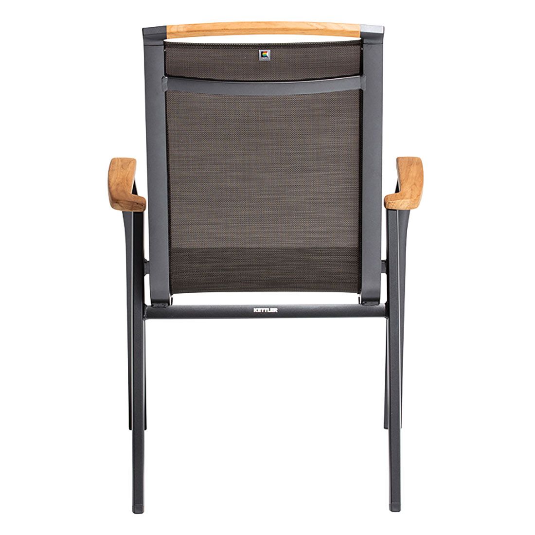 Hagemøbelsett Memphis 4 plasser, aluminium HPL 160x95 cm - Kettler