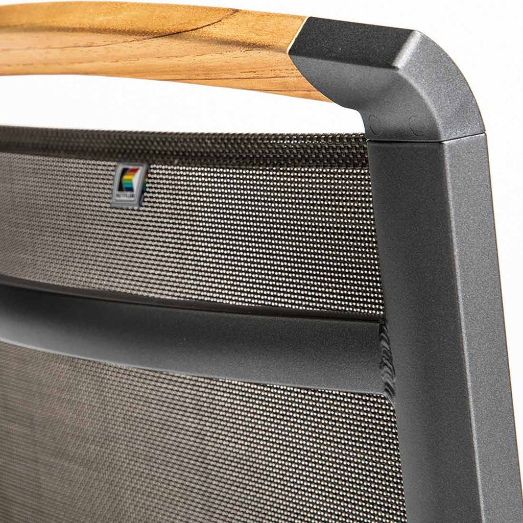 Hagemøbelsett Memphis 4 plasser, aluminium HPL 160x95 cm - Kettler