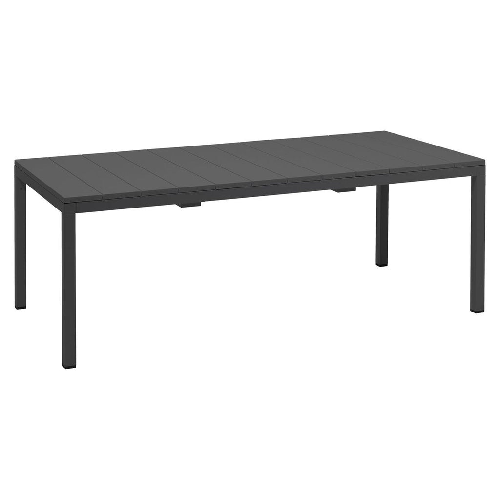 Hagemøbelsett Net 10 plasser aluminium uttrekkbart 210/280x100 cm - Nardi