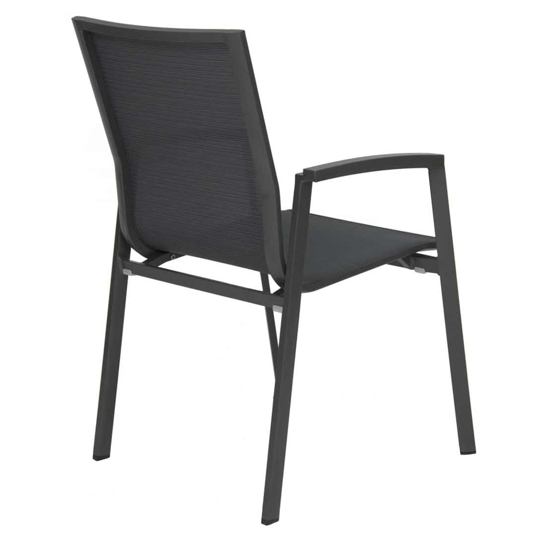 Hagemøbelsett New Top 4 plasser, antrasitt/karbon 160x90 cm - Stern