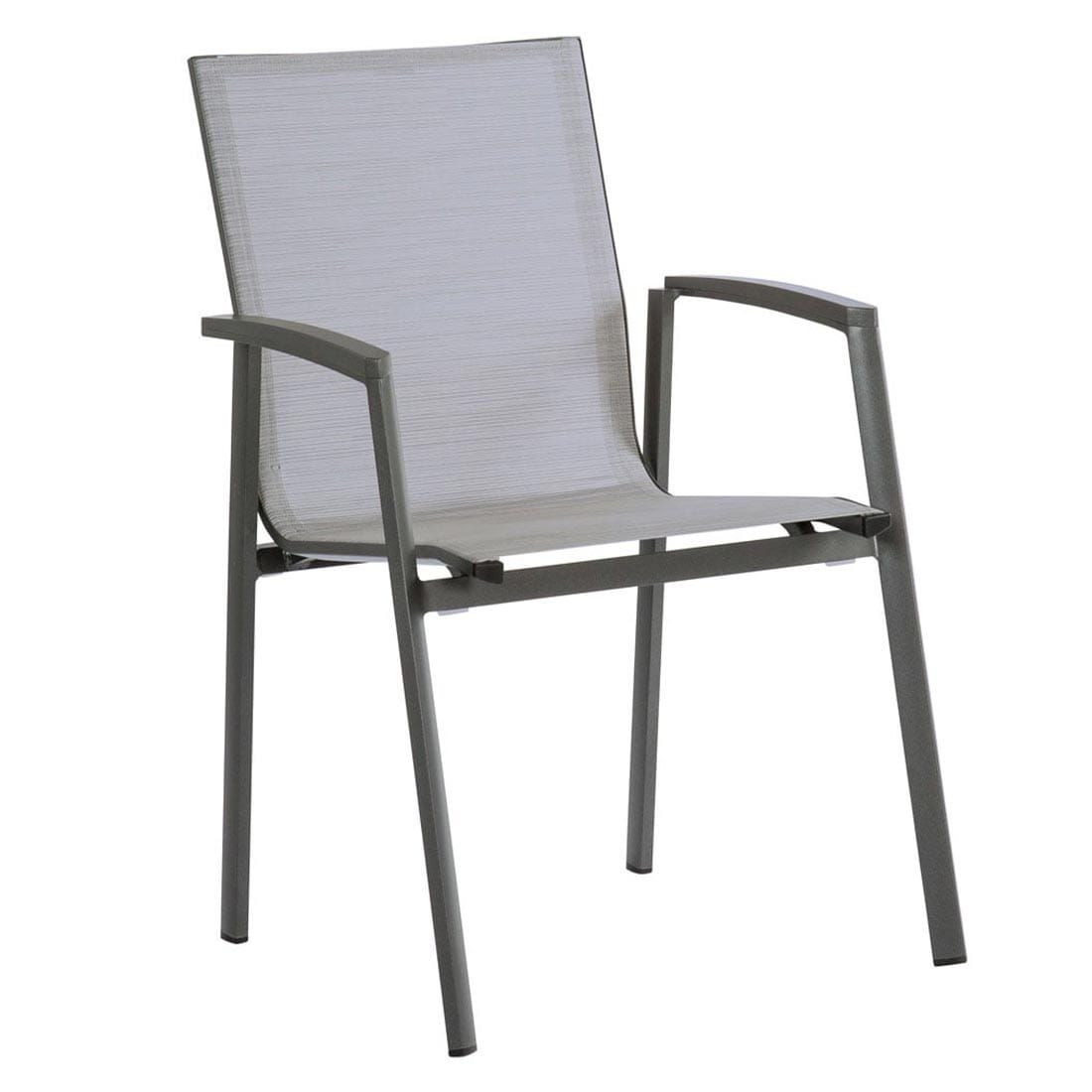 Hagemøbelsett New Top 6 plasser aluminium bakside
