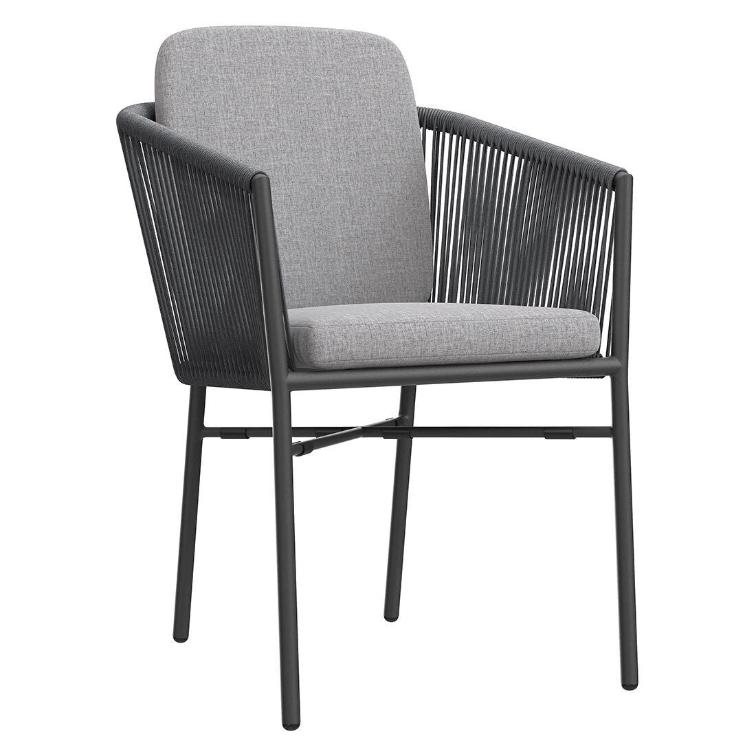 Hagemøbelsett Ohio 6 plasser aluminium HPL 220x100 cm - OUTLIV.