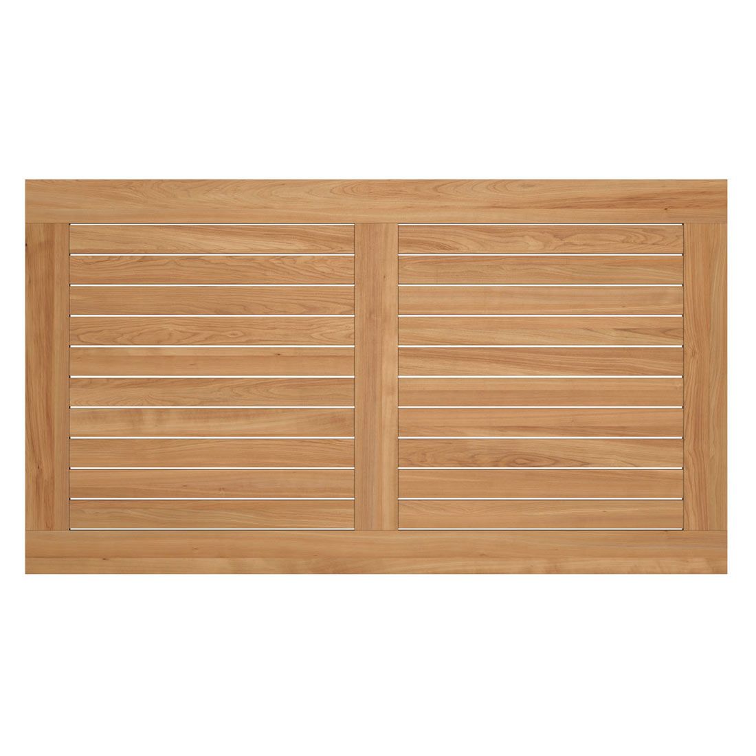 Hagemøbelsett Raffaelo 4 plasser, aluminium/teak 160x90 cm - Hartman