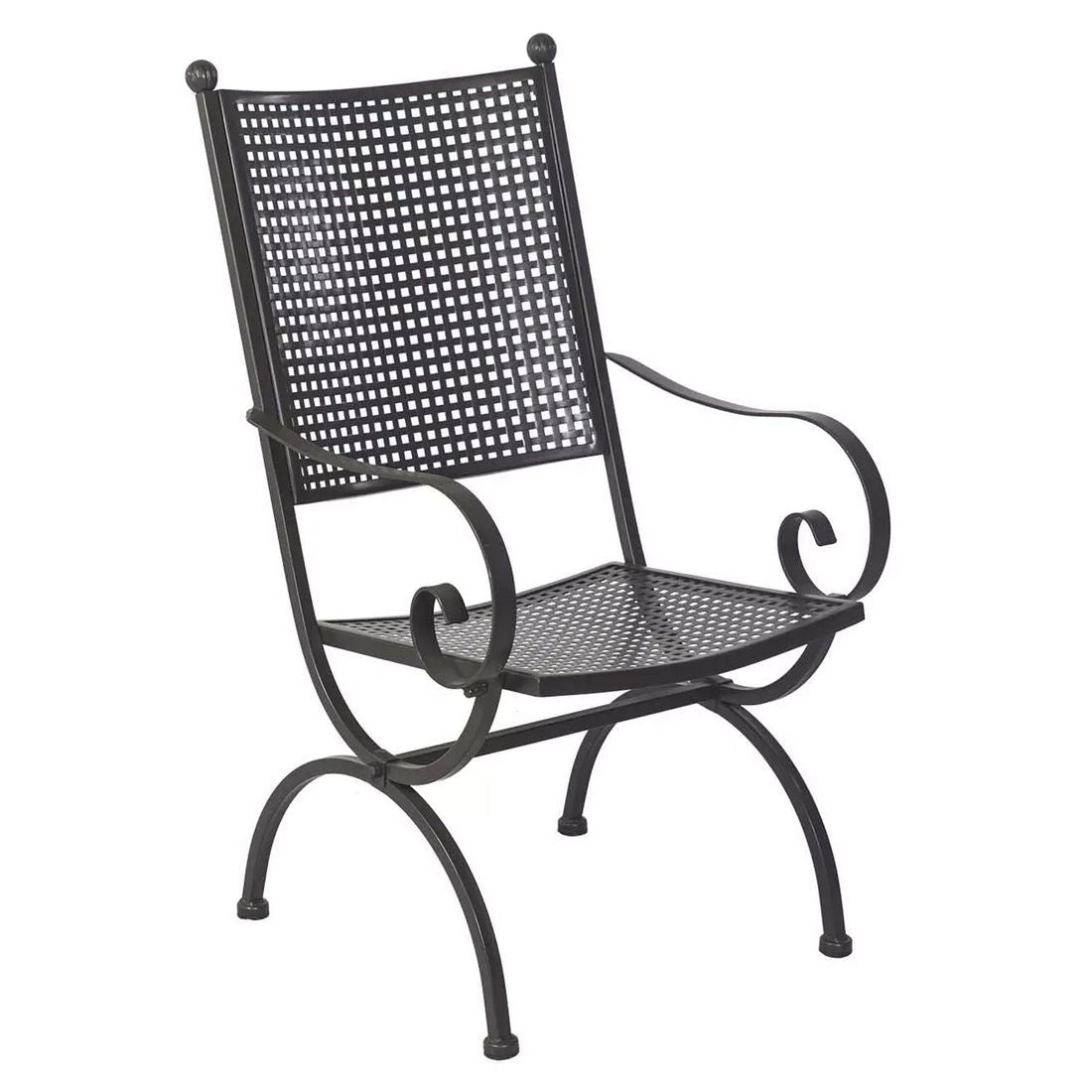 Hagemøbelsett Romeo Elegance 4 plasser, smijern - MBM