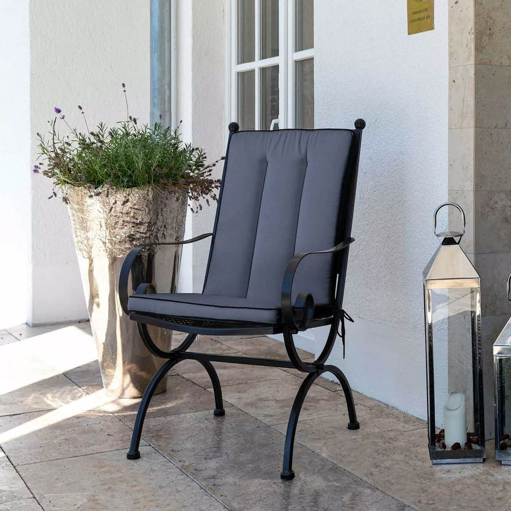 Hagemøbelsett Romeo Elegance 4 plasser, smijern - MBM