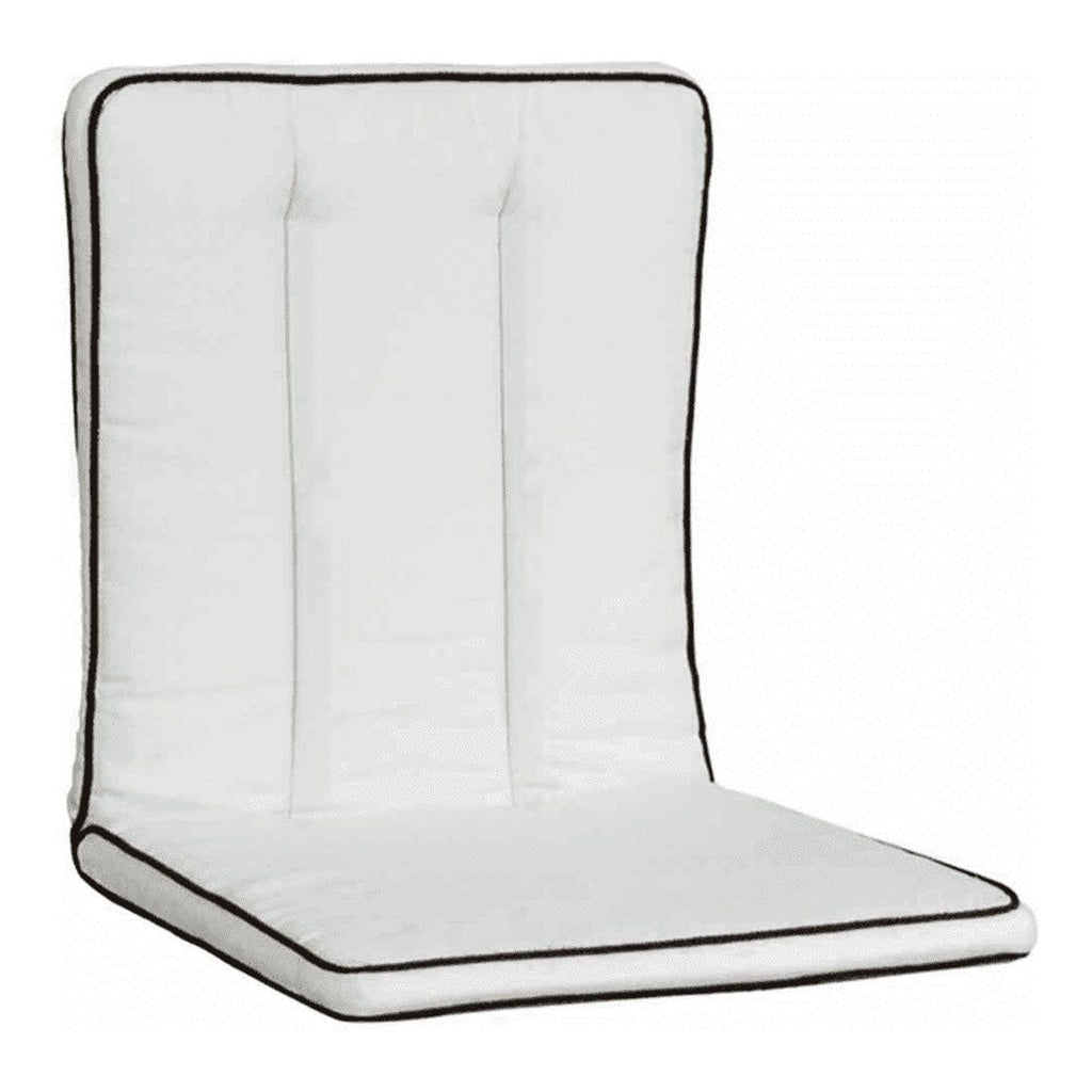 Hagemøbelsett Romeo L 7 plasser, jern 125x75 cm armstøtte detalj
