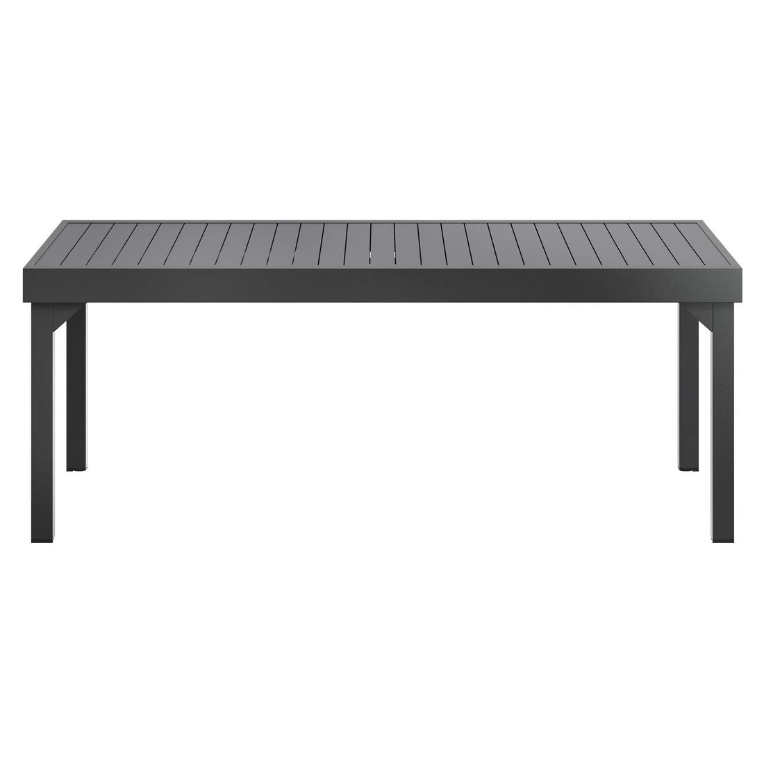 Hagemøbelsett Sunrepo 10 plasser, aluminium/tau 200-320 cm - LC Garden