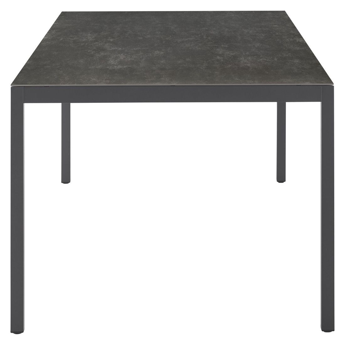 Hagemøbelsett Sunrepo 4 plasser, aluminium/tau aluminiumsramme detalj