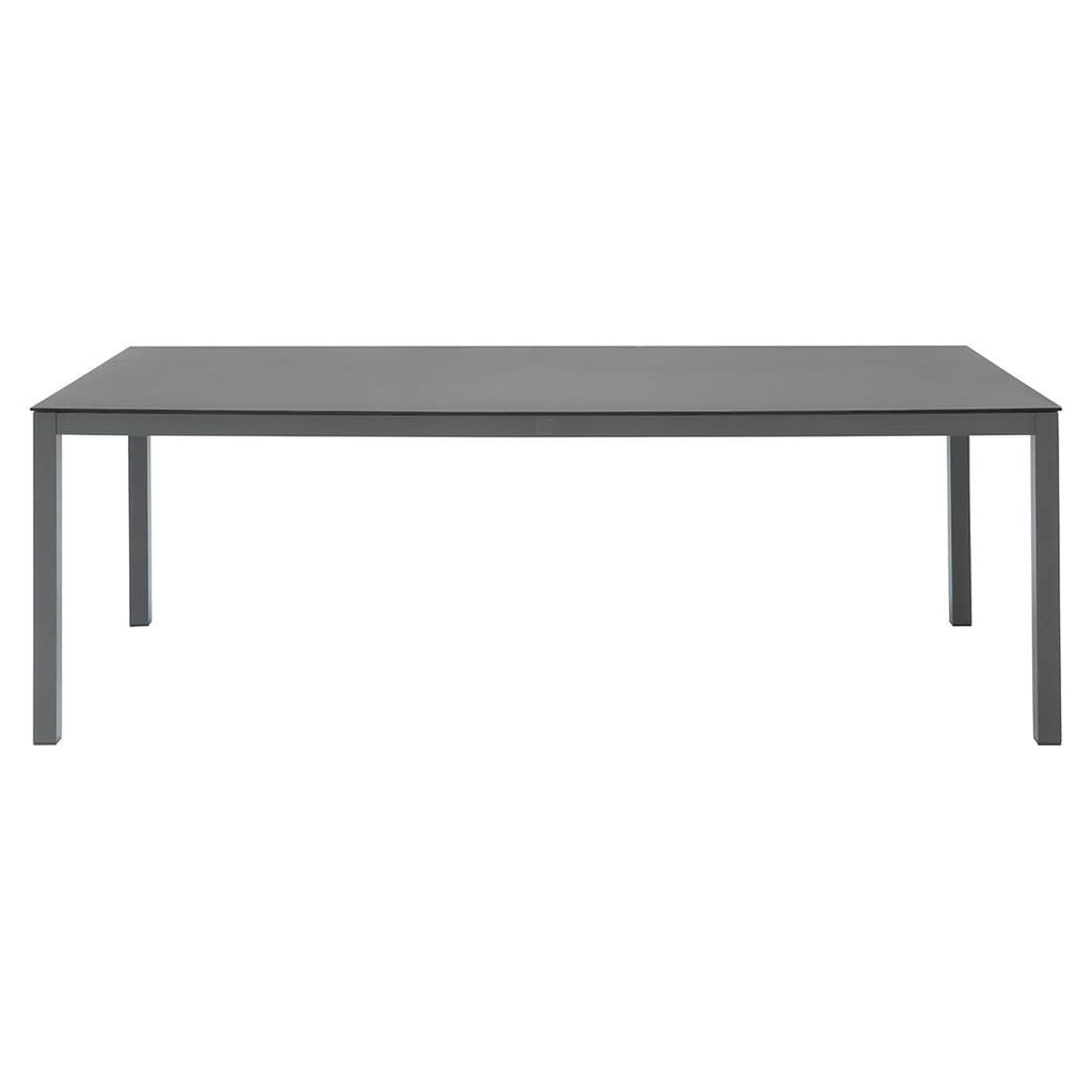 Hagemøbelsett Sunrepo aluminium og tau med armstøtte detalj