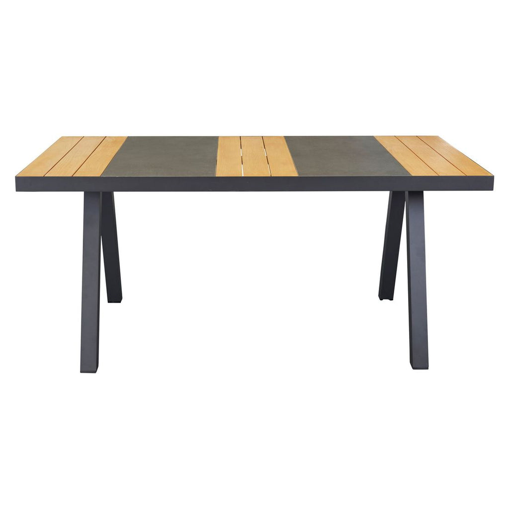 Hagemøbelsett Unicamo stabelbart 4 plasser 167x90,5 cm - LC Garden
