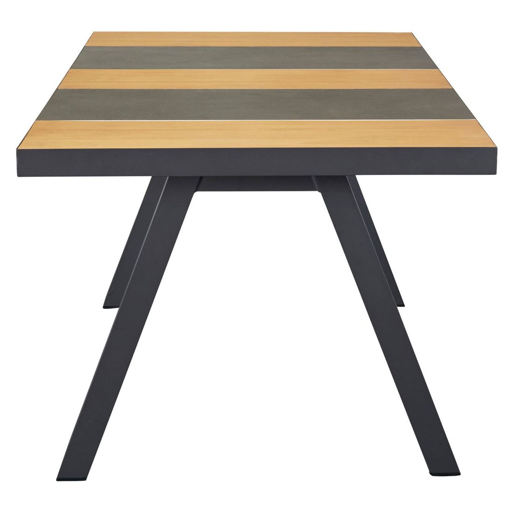 Hagemøbelsett Unicamo stabelbart 4 plasser 167x90,5 cm - LC Garden