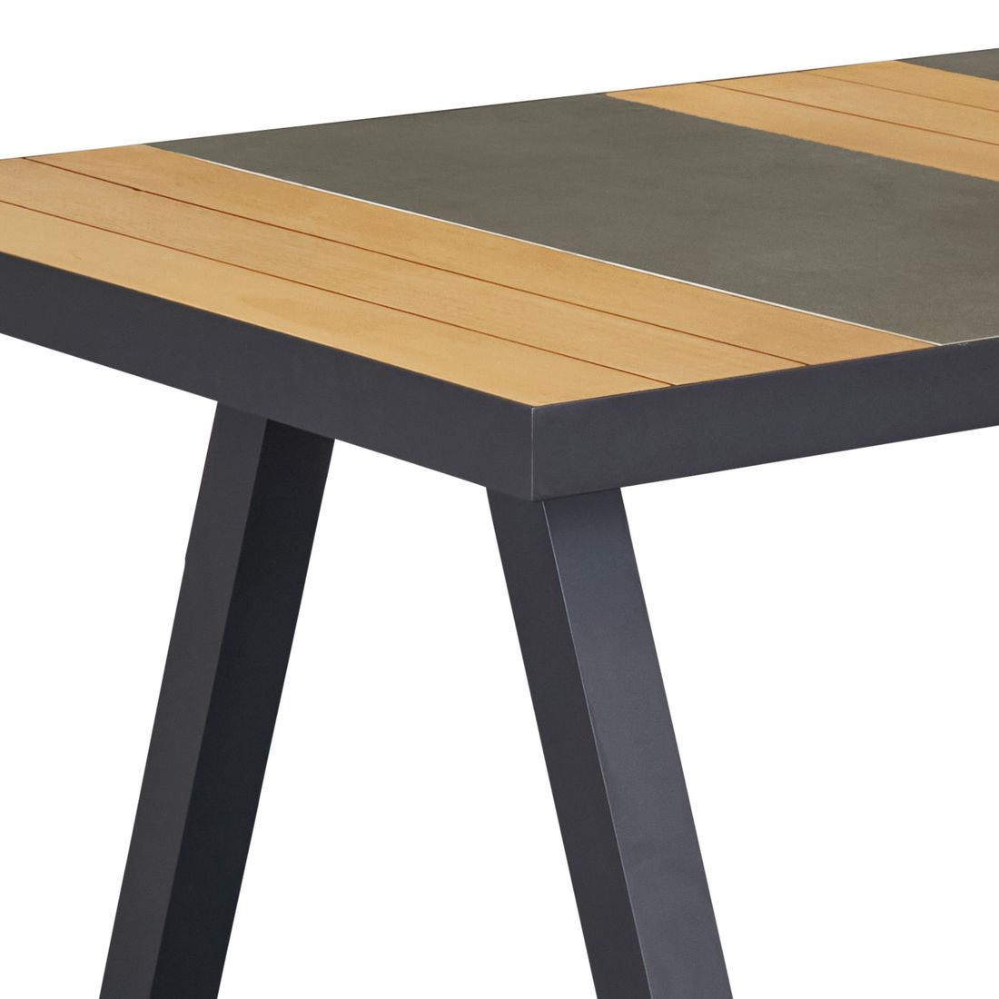 Hagemøbelsett Unicamo stabelbart 4 plasser 167x90,5 cm - LC Garden