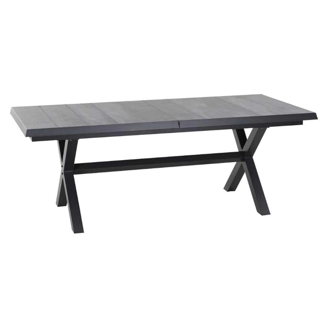 Hagemøbelsett Valencia 6 plasser, regulerbar 200/260x100 cm bakside