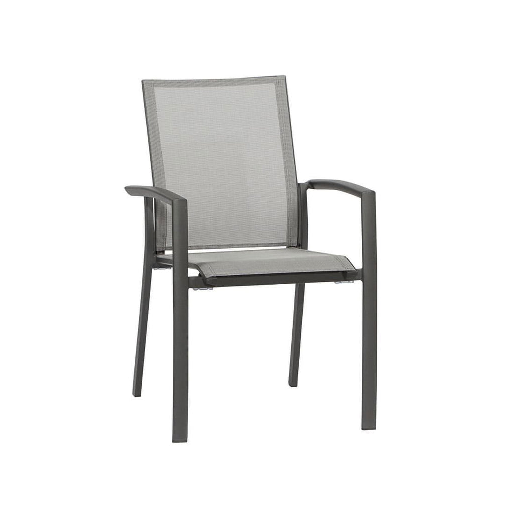 Hagemøbelsett Velia 6 plasser aluminium bakside
