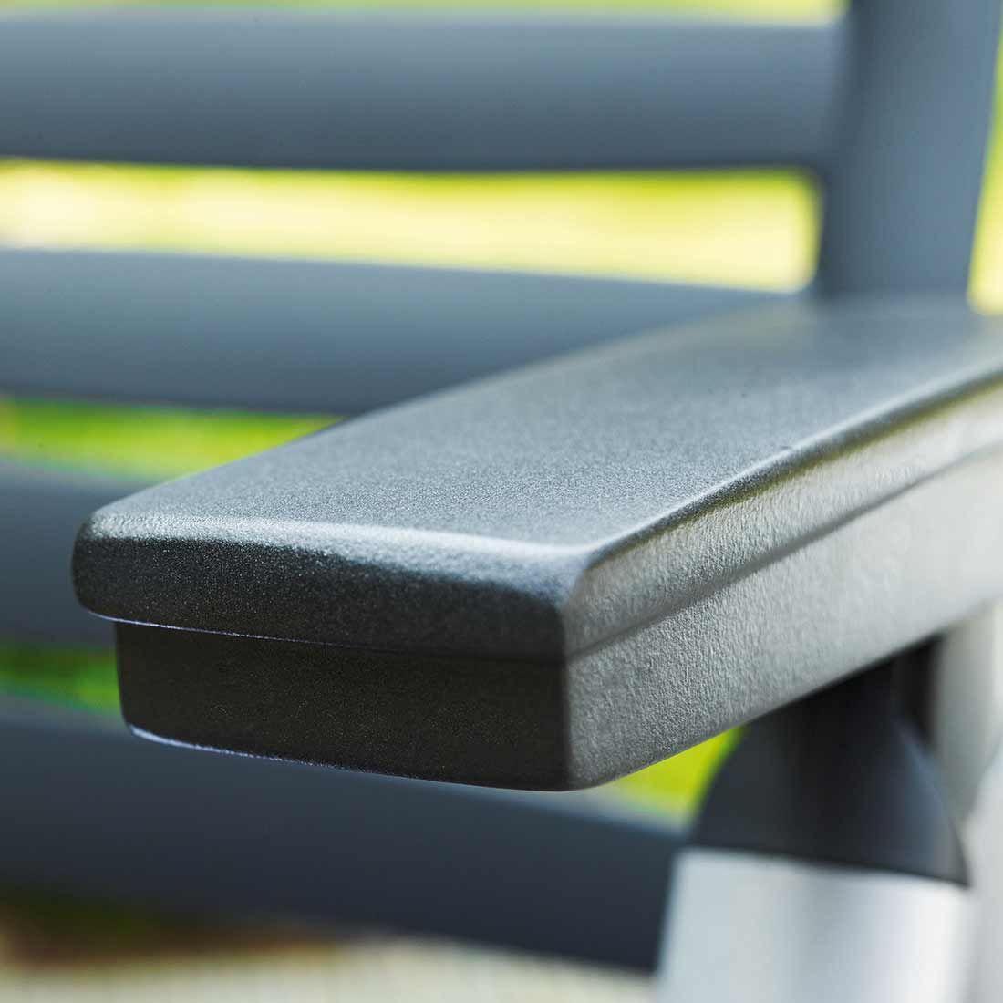 Hagemøbelsett Wave 4 plasser, aluminium/HPL 160x95 cm - Kettler