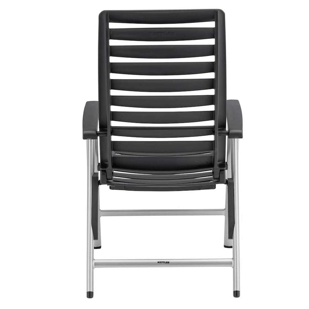 Armstøtte på stol i Hagemøbelsett Wave 4 plasser aluminium 160x95 cm