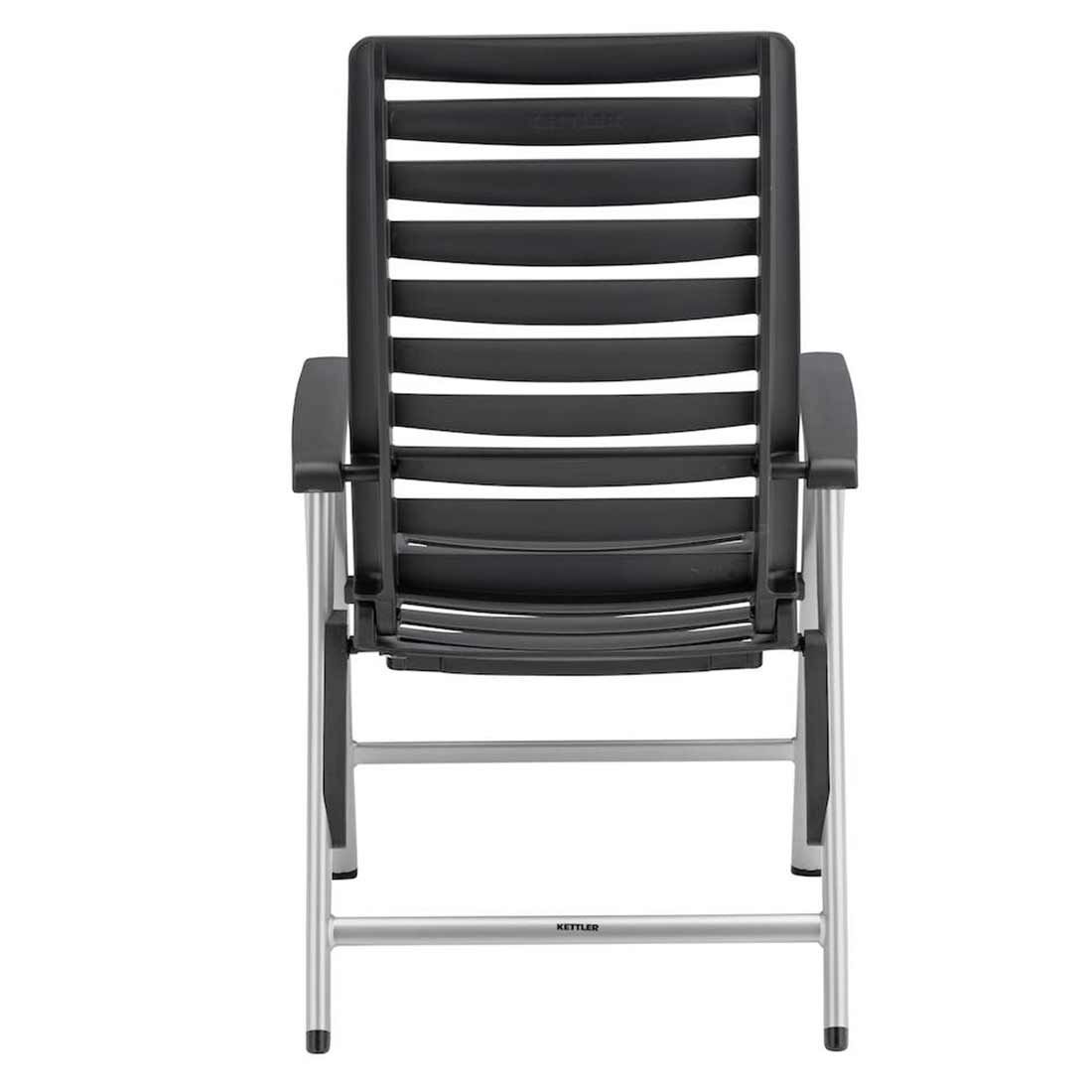 Armstøtte på stol i Hagemøbelsett Wave 4 plasser aluminium 160x95 cm
