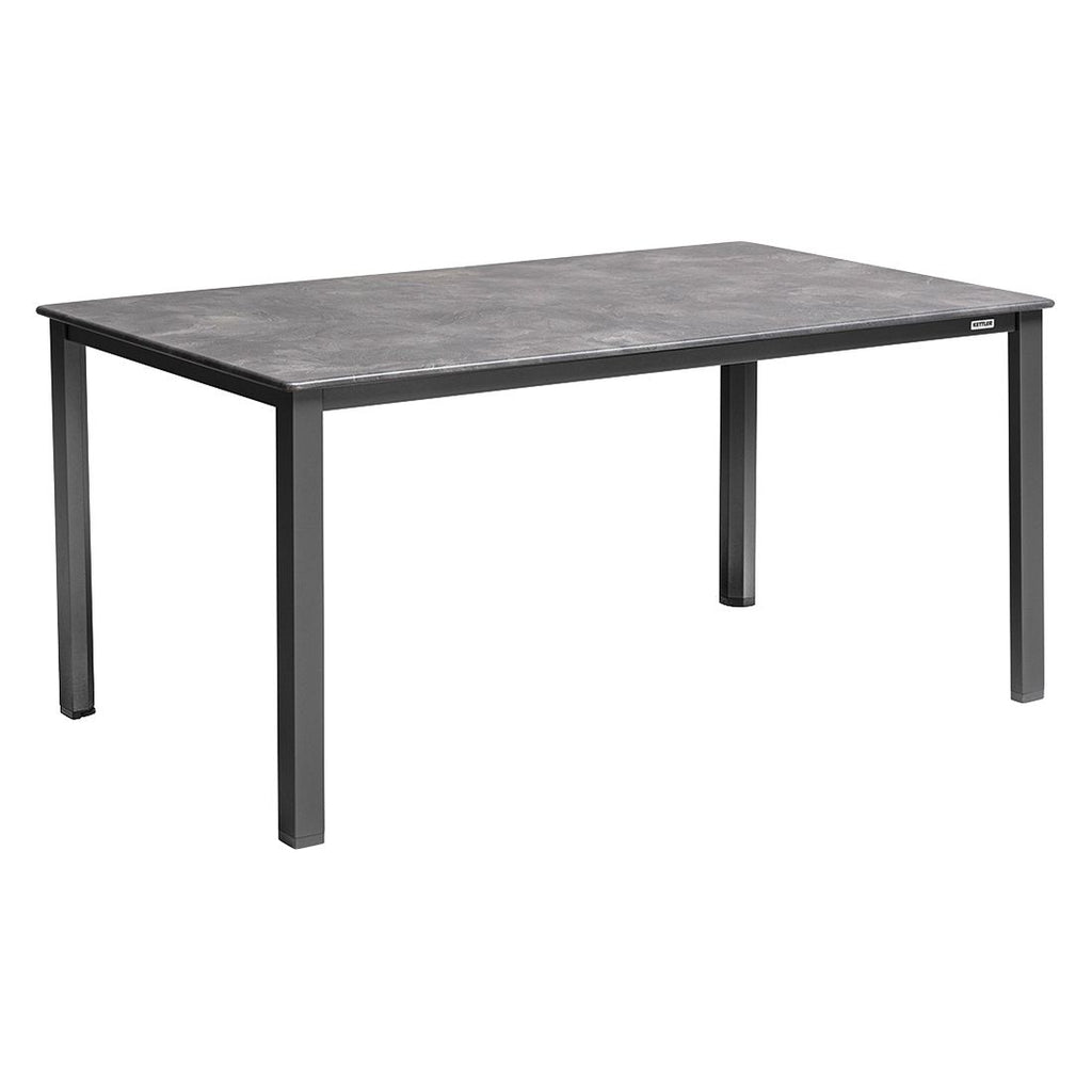 Hagemøbelsett Basic Plus 4 plasser, aluminium bakside