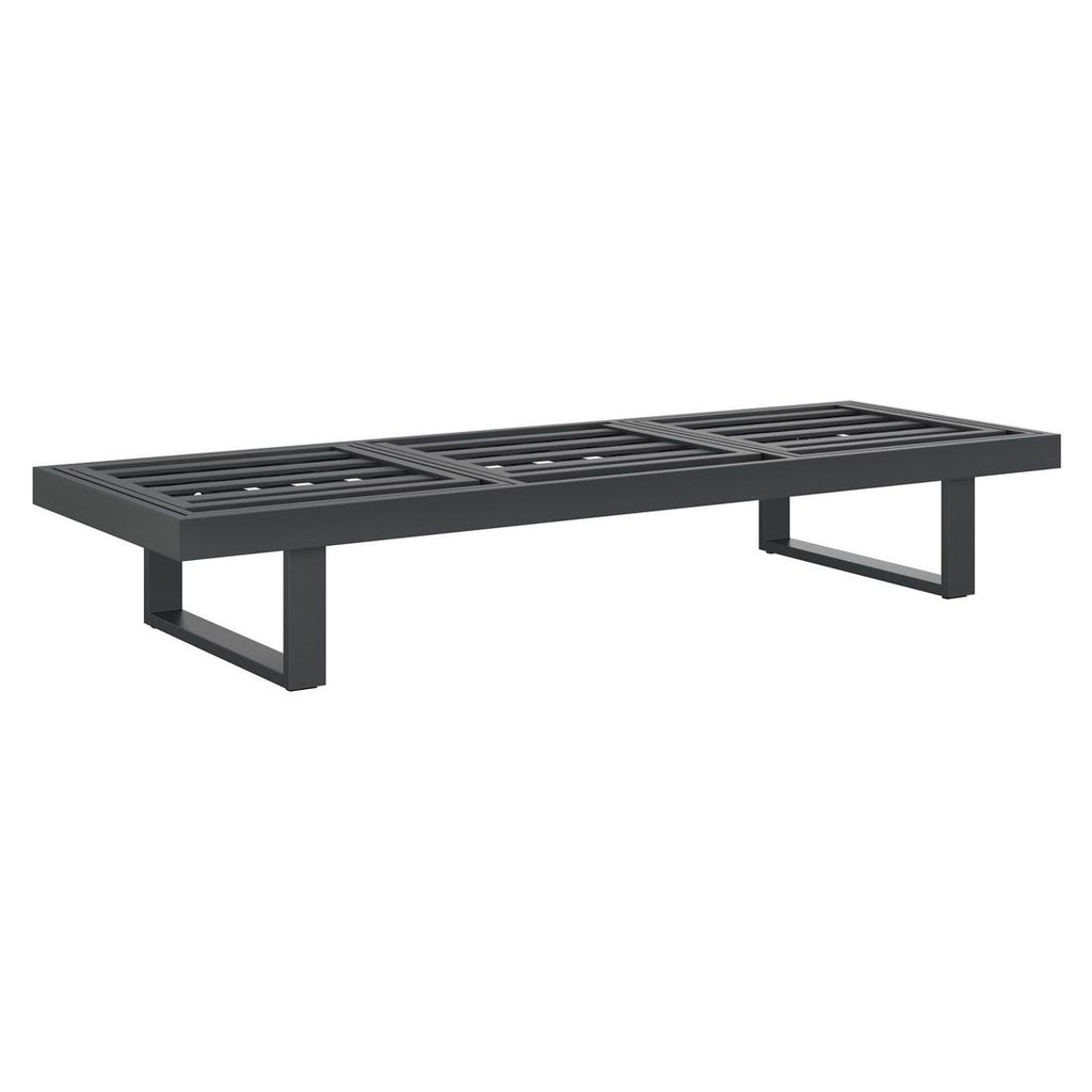Hagesofa Atlanta justerbar aluminium/olefin 210 cm - OUTLIV.