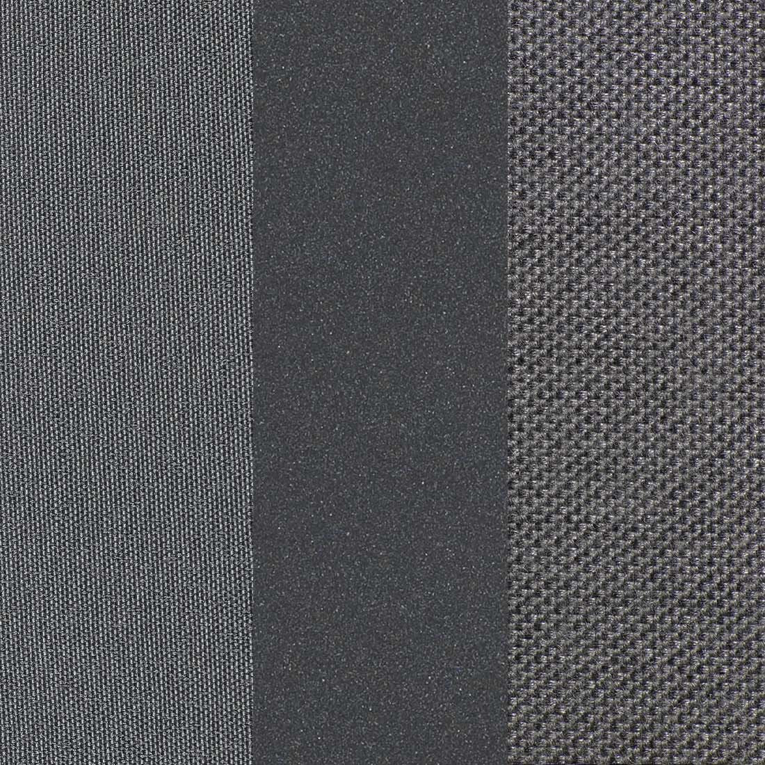 Hagesofa Club aluminium tau 171 cm antrasitt sitteflate detalj