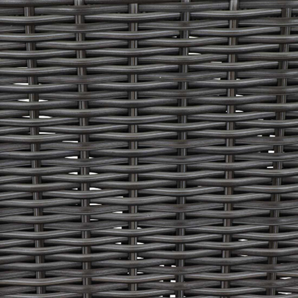 Oversikt over Hagesofa Corido regulerbar flettverk aluminium 146 cm
