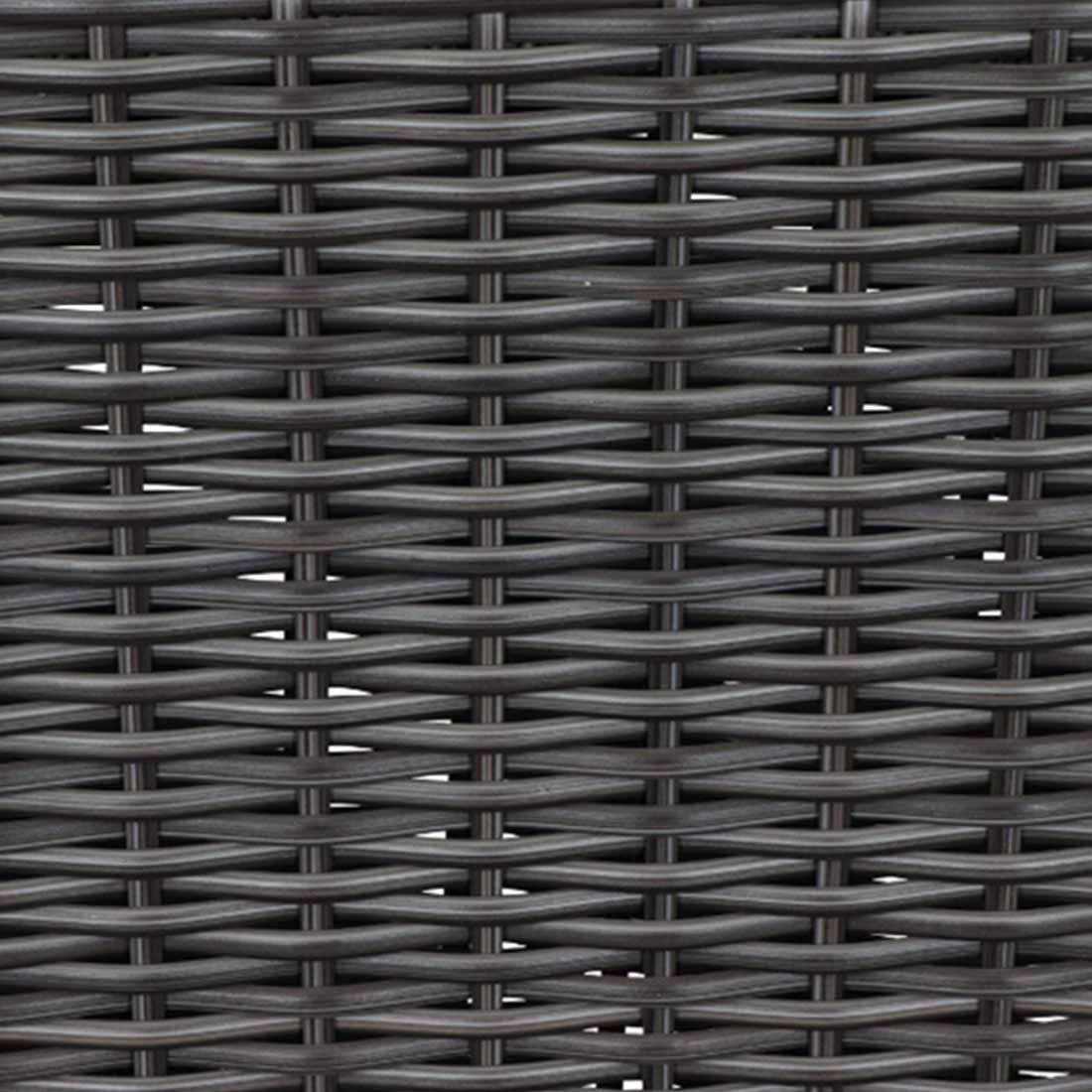 Oversikt over Hagesofa Corido regulerbar flettverk aluminium 146 cm