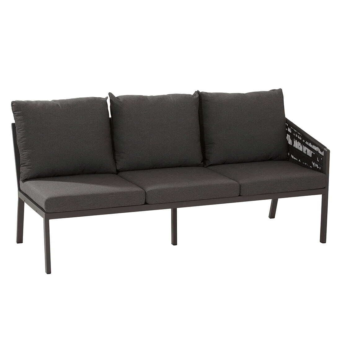 Hagesofa Cruz Cosy aluminium tau olefin 183 cm bakside
