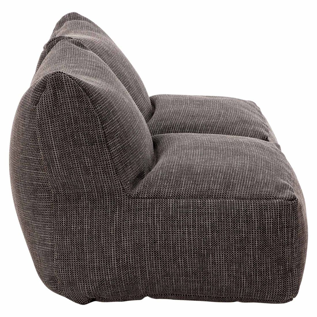 Nærbilde av tekstilmateriale på Hagesofa Dotty Cloud polypropylen 150 cm